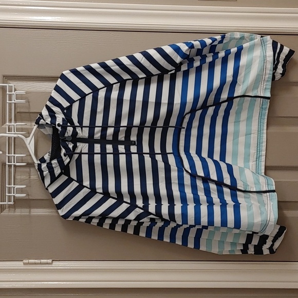 NWT Hunter For Target Striped Hooded Lightweight Jacket - Picture 2 of 8